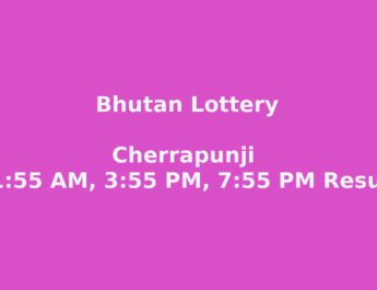 Bhutan Lottery Result