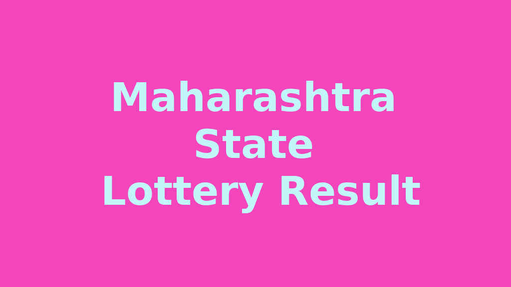 Maharashtra Ganeshlaxmi Lottery