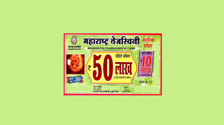 Maharashtra Tejaswini Lottery Result 18.1.2025