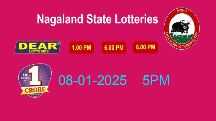 Nagaland Dear 50 Wednesday Lottery Result 08.01.2025 (5PM)