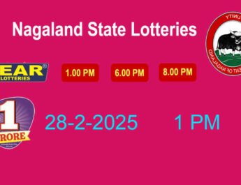 Nagaland Lottery Sambad 1 PM Result 28.2.2025