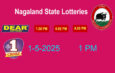 Nagaland Lottery Sambad 1 PM Result 1.5.2025