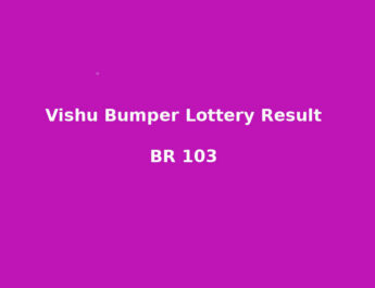 Vishu Bumper Lottery
