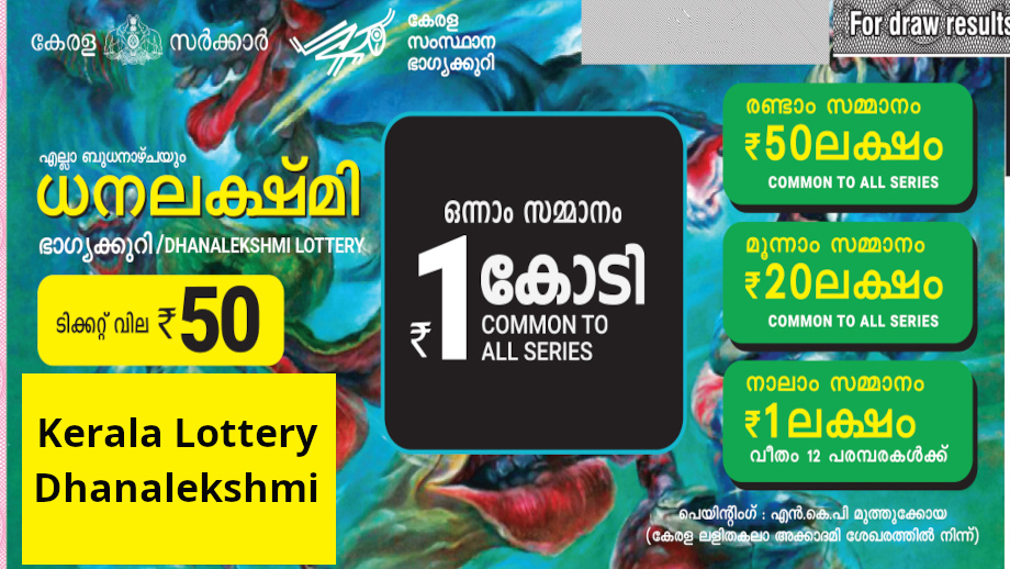 Dhanalekshmi lottery
