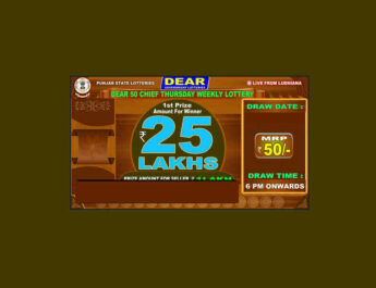 Punjab Dear 50 Chief Thursday Lottery