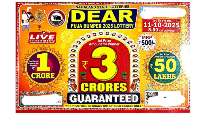 Nagaland State Puja Bumper Lottery 2025