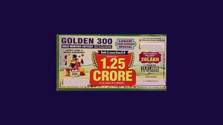 Golden 300 Gold Monthly Lottery
