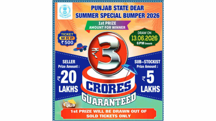 Punjab State Dear Summer Special Bumper 2026