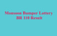 Monsoon Bumper Lottery 2026 Result